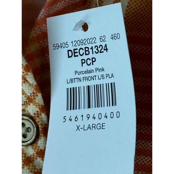 Modish Rebel Women X-Large Plaid Button-Up Shirt READ - Picture 6 of 11